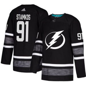 Tampa Bay Lightning Trikot #91 Steven Stamkos Schwarz 2019 All-Star NHL